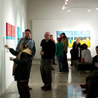 art opening reception critique show