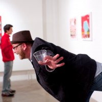 chank diesel planking chanking art opening minneapolis