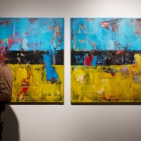 shawn mcnulty hay diptych gallery show