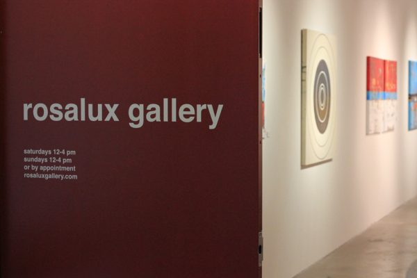 rosalux gallery door van buren building