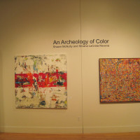 archeology of color inez greenberg art gallery
