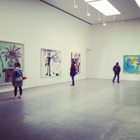 nyc gagosian gallery basquiat show people chelsea