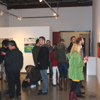 art opening gallery reception shawn mcnulty