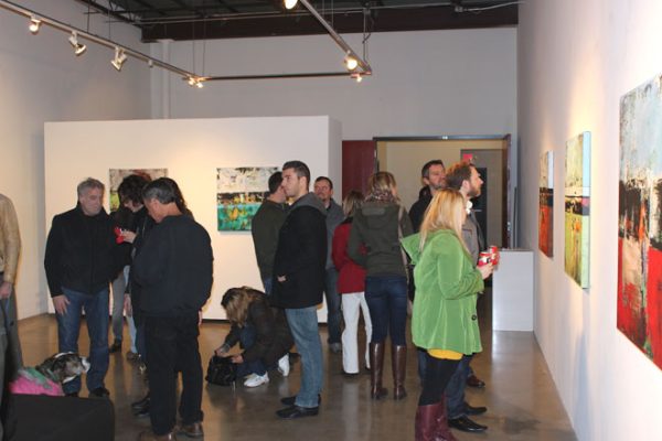 art opening gallery reception shawn mcnulty