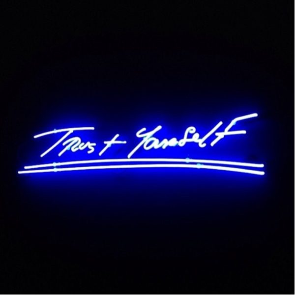 tracey emin trust yourself