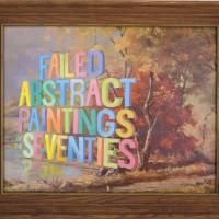 wayne white art failed abstract paintings