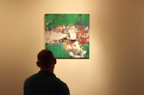 man with elephant by shawn mcnulty