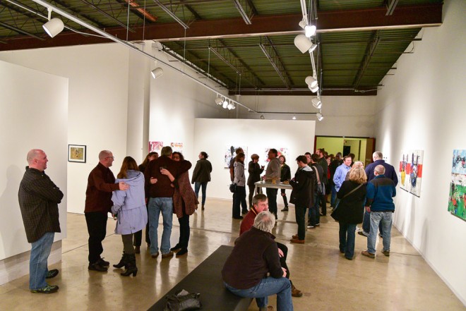 Art Party Crowd Twin Cities Minnesota