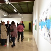 People At Art Gallery Show Twin Cities