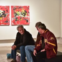 Shawn McNulty Exhibition Red Painting Minneapolis
