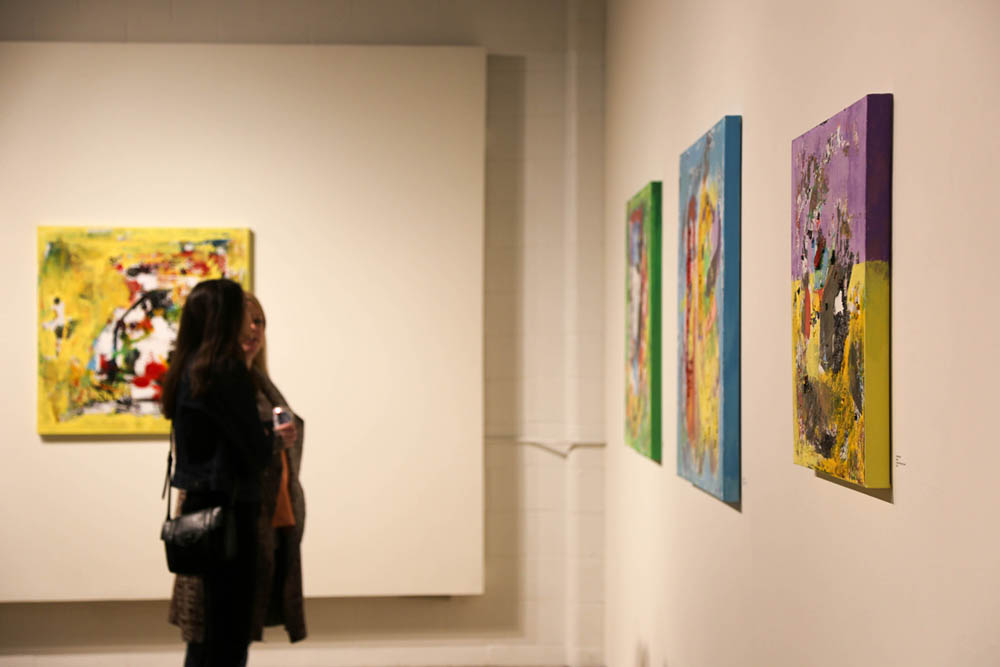 Elixir Art Gallery Opening Photos Minneapolis - Shawn McNulty Art