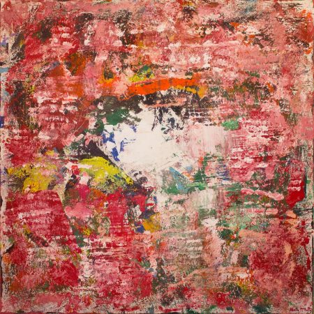 Sultan Of Swng Marsala Color Abstract Painting