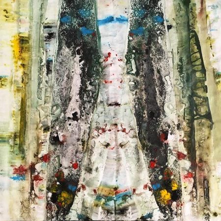 Drone Action Painting Gestural Abstraction Process