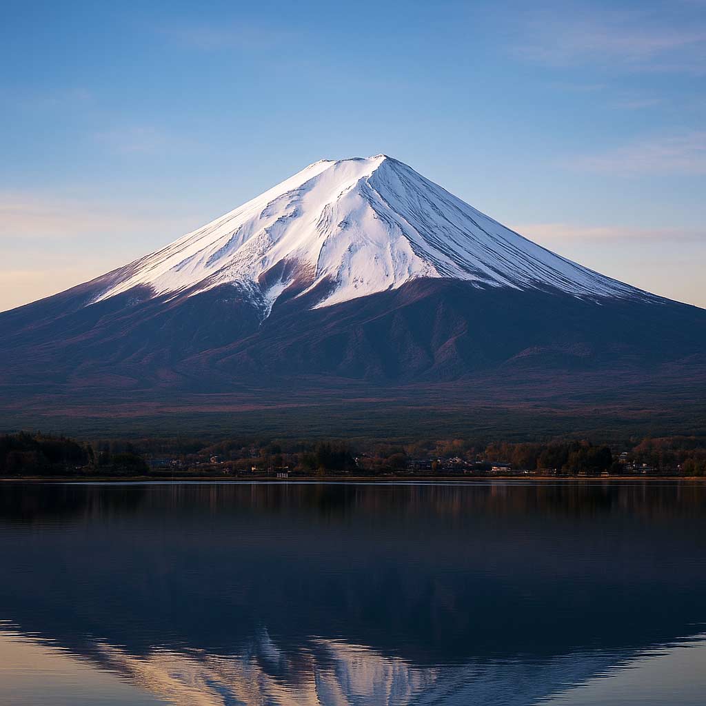 Mount Fuji Japan Fire Ice Volcano