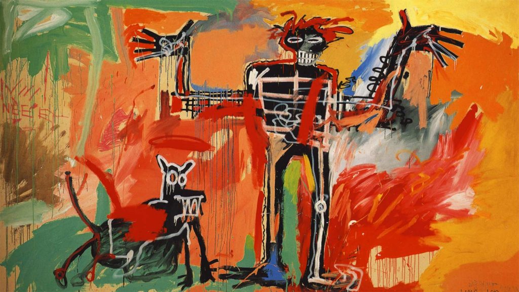 Jean Michel Basquiat Boy Dog Johnnypump