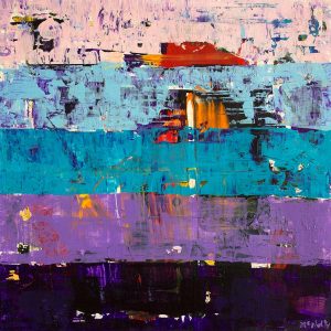 Angeles Colorful Abstract Painting
