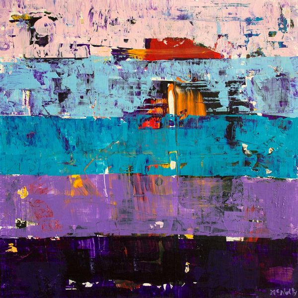 Angeles Colorful Abstract Painting