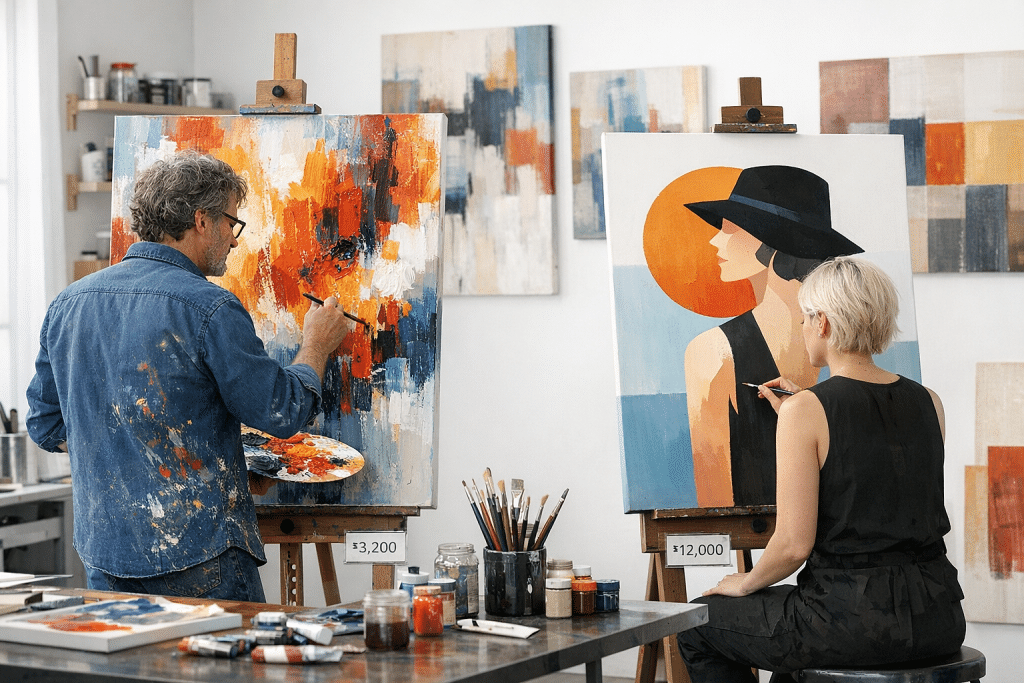 Artist Comparison Contemporary Styles An Hero