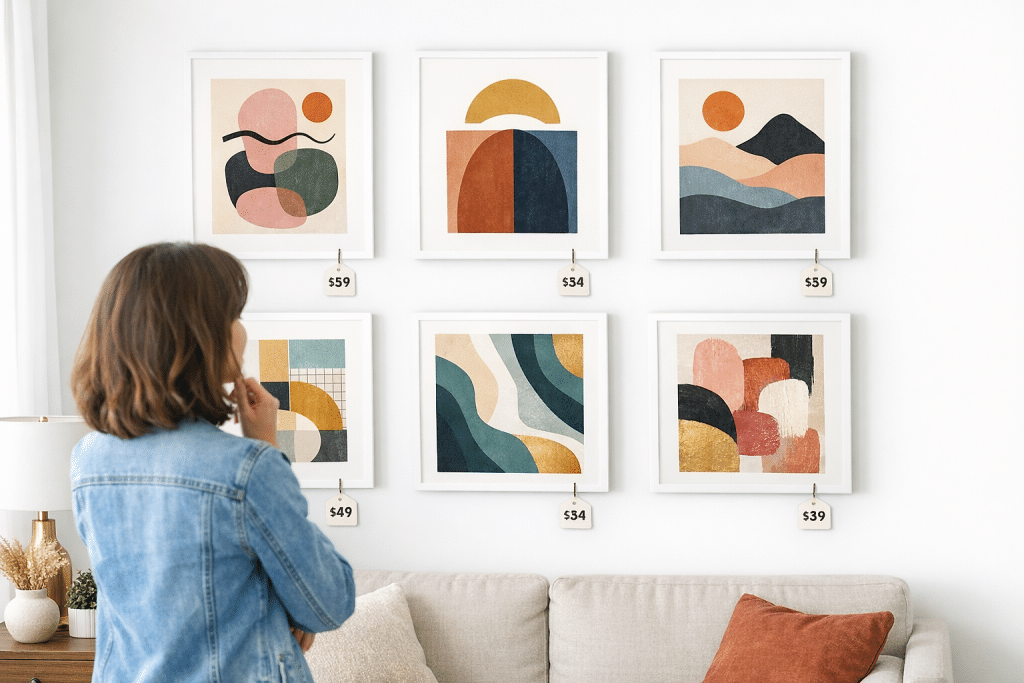 Collecting Abstract Art On A Limited Bud Hero