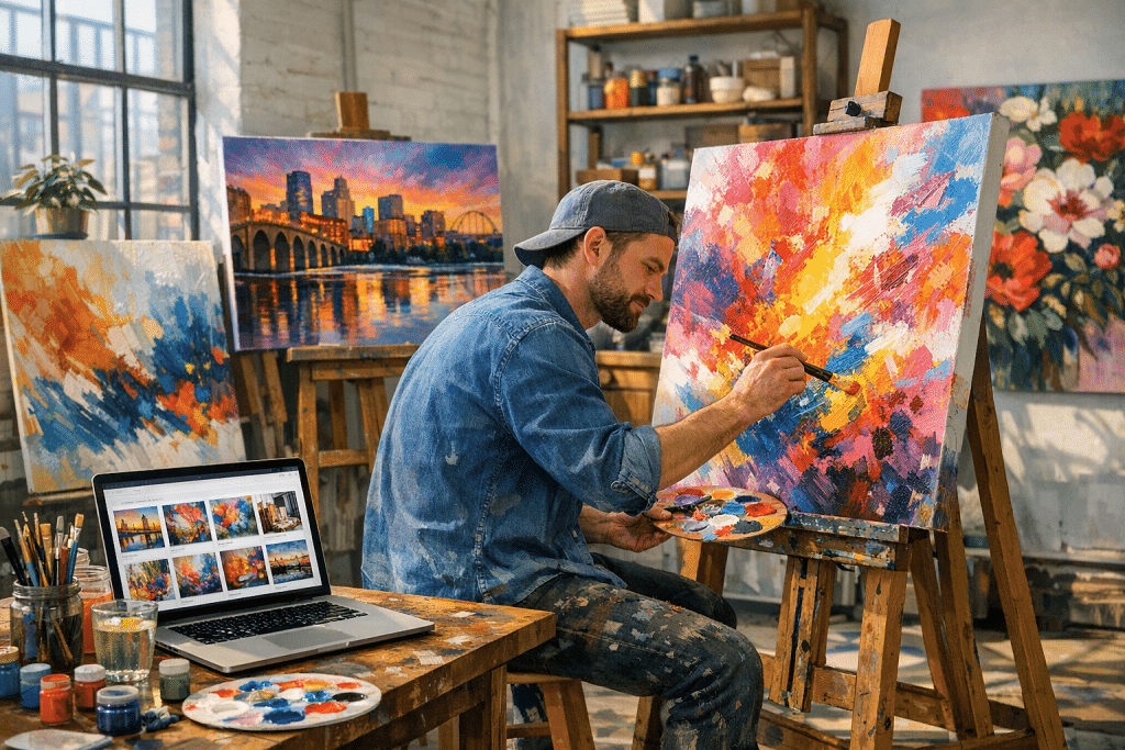 Where Minneapolis Artists Sell Original Hero